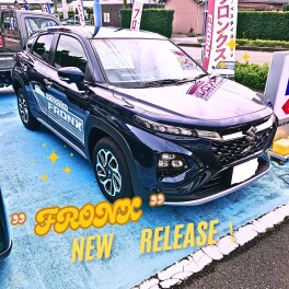 ☆　新型　×　フロンクス　×　登場！　★